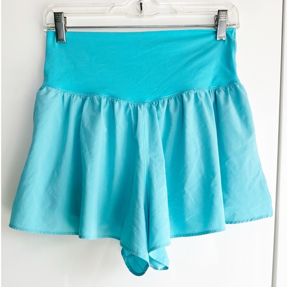 OFFLINE By Aerie Real Me Crossover Flowy Short Big Sur Blue Size Large - Picture 5 of 8